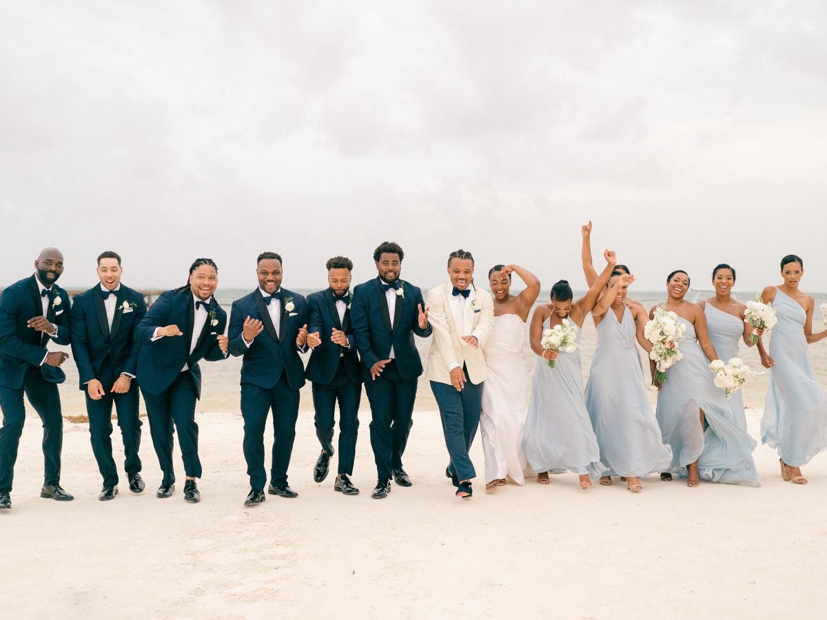 Bridal Bliss: After Meeting At A Wedding, Ashley And Nick Held Their Own In Riviera Maya