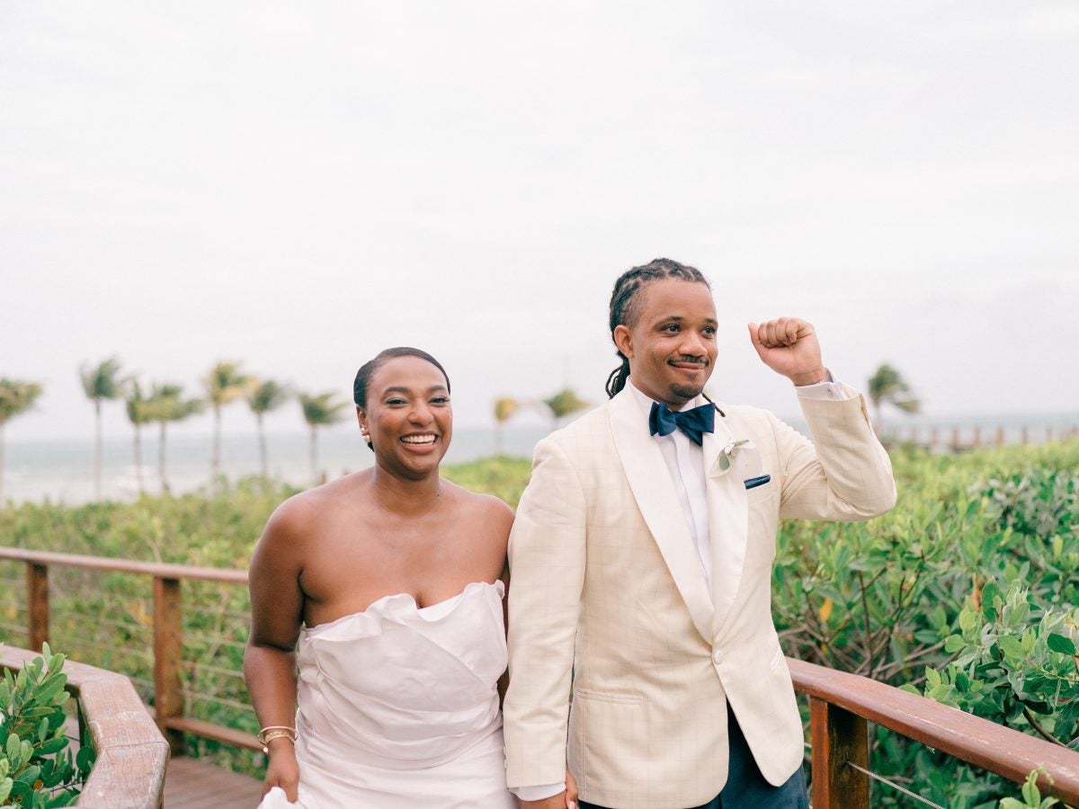 Bridal Bliss: After Meeting At A Wedding, Ashley And Nick Held Their Own In Riviera Maya