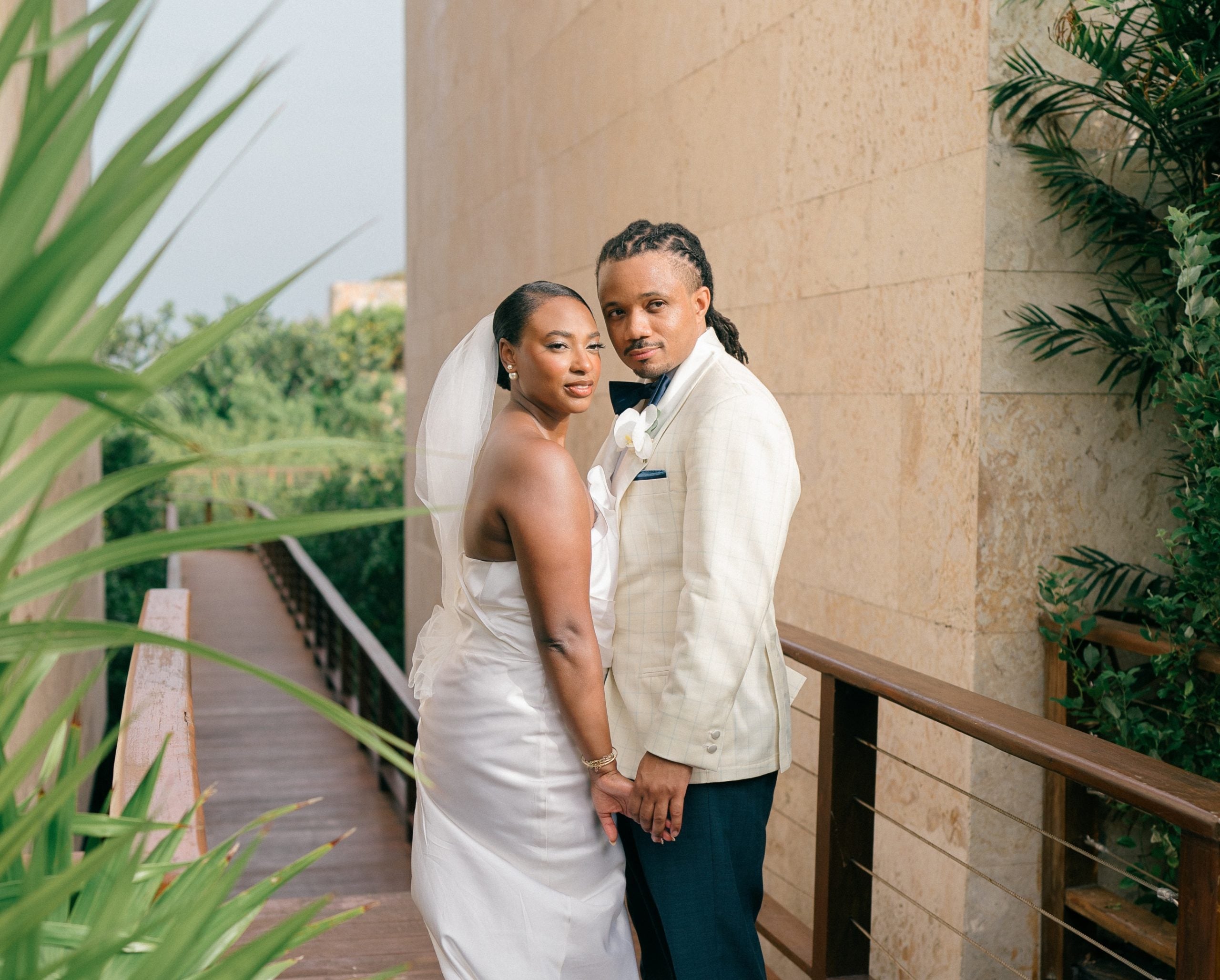 Bridal Bliss: After Meeting At A Wedding, Ashley And Nick Held Their Own In Riviera Maya