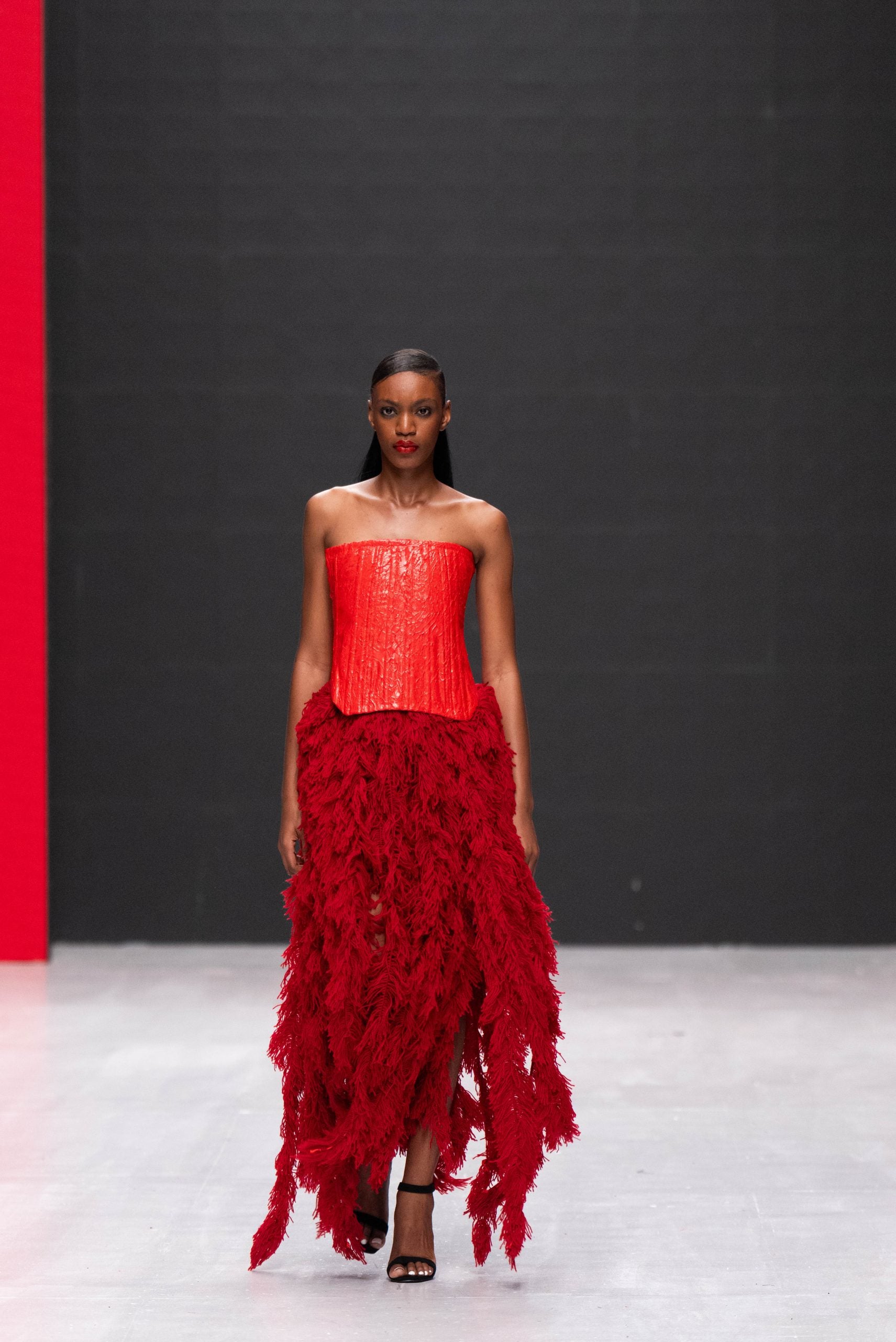 All The Trends At Lagos Fashion Week: Bubble Hems, Bold Metallics, And Kitschy Florals