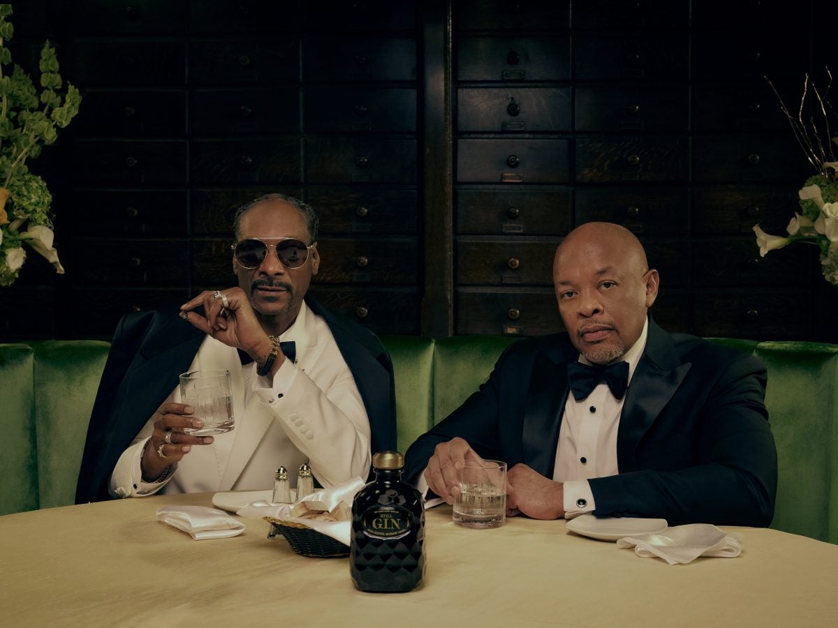 Snoop Dogg And Dr. Dre Release Ultra Premium Spirit, Still G.I.N. — 'From The Look To The Taste, It's All There'