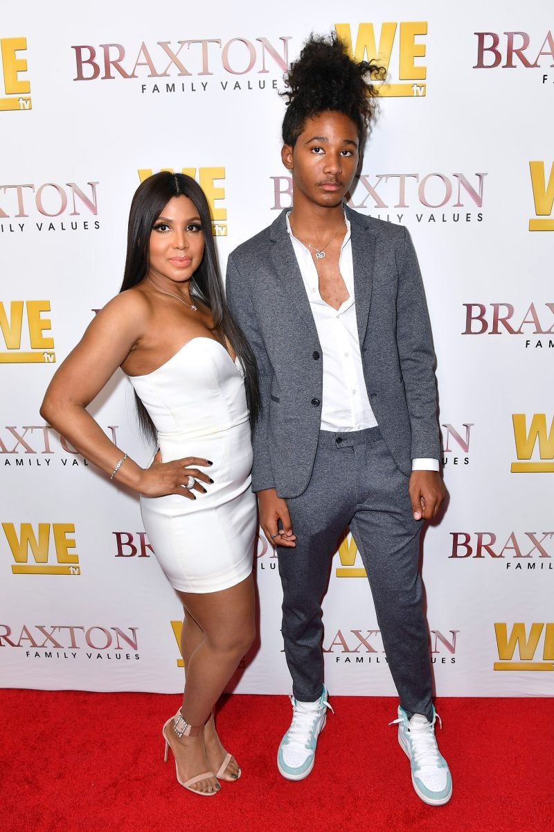 13 Sweet Photos Of Toni Braxton And Her Sons