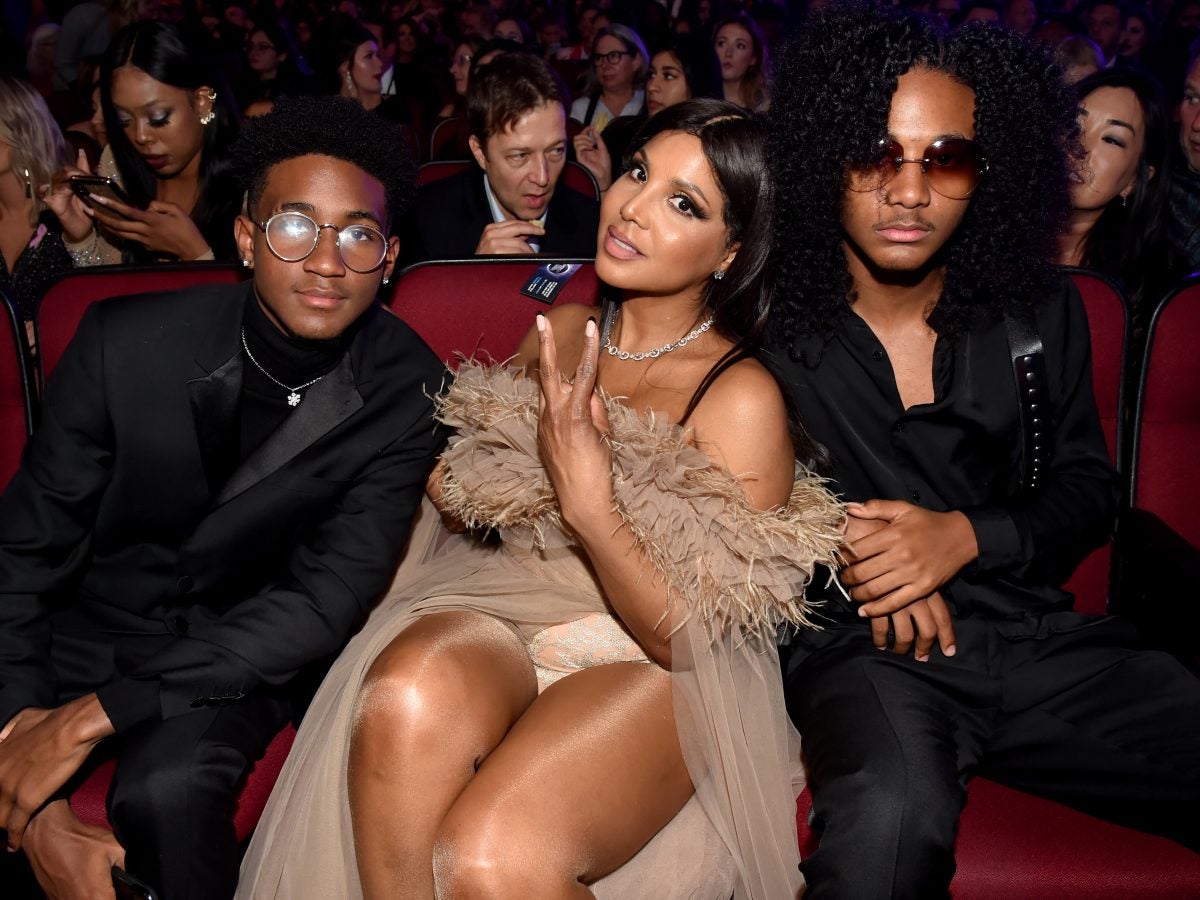 13 Sweet Photos Of Toni Braxton And Her Sons