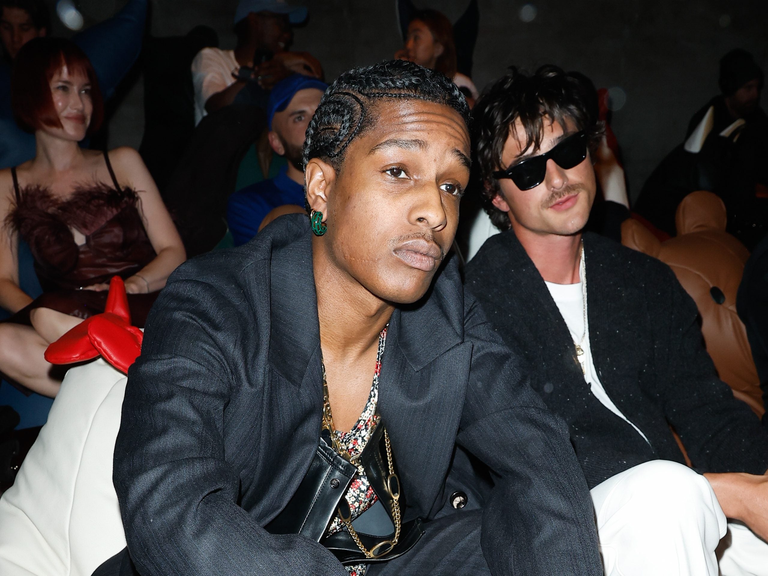 A$AP Rocky's Intricate Cornrows Are Giving Us Braid Inspo