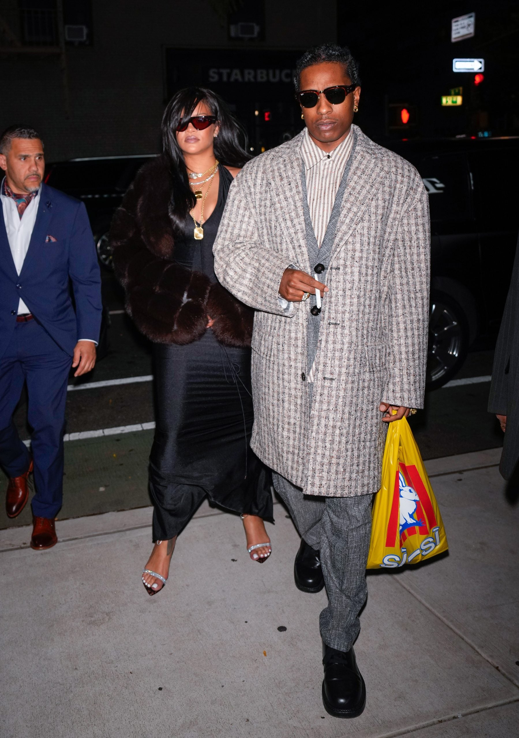 Met Gala Co-Chair A$AP Rocky Sports Intricate Cornrows