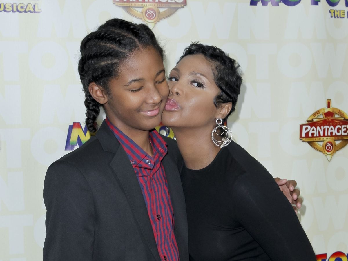 13 Sweet Photos Of Toni Braxton And Her Sons