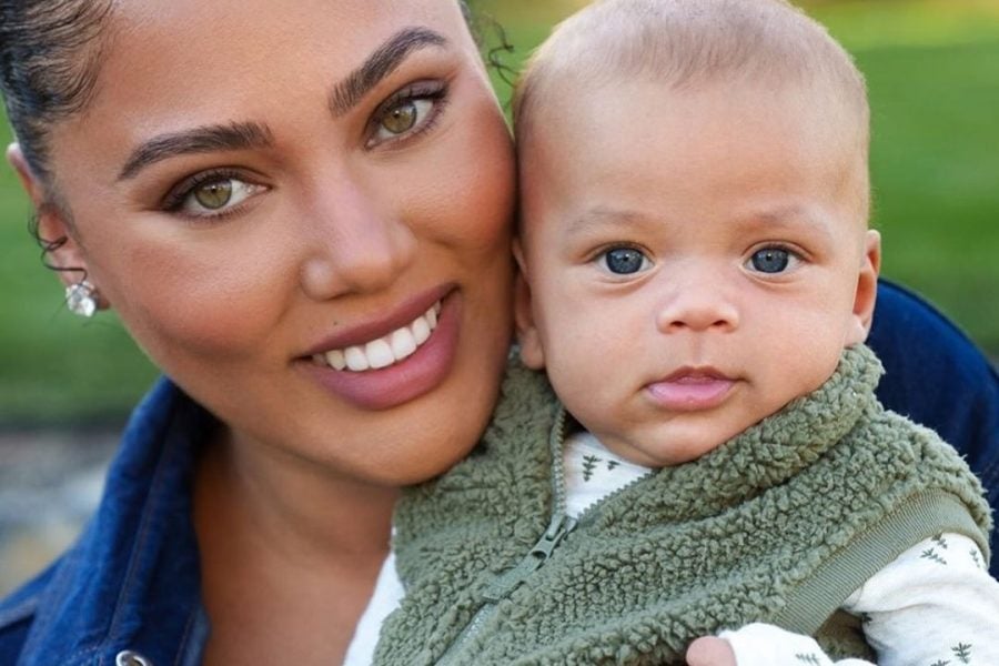 Ayesha Curry Shares An Adorable First Photo Of Baby Caius 