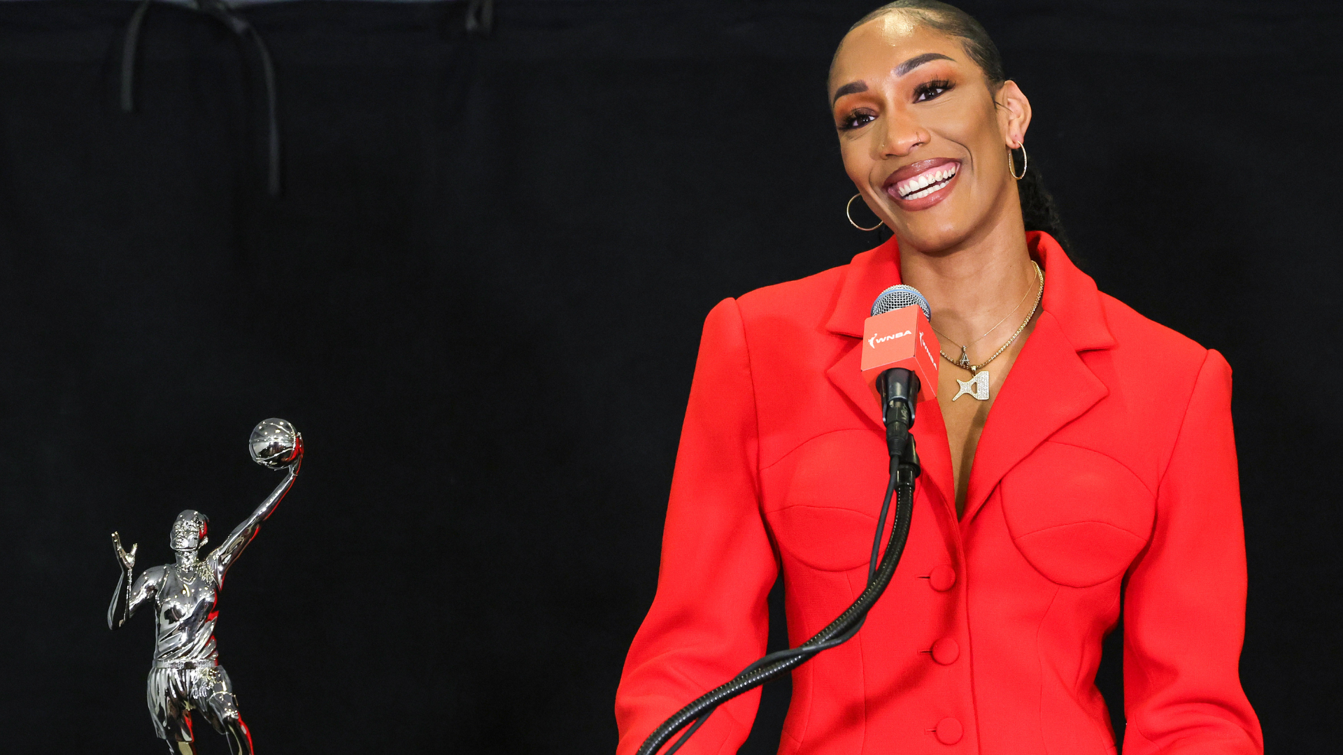 A'ja Wilson And The Sergio Hudson Designs She Wore During The WNBA Finals Were The Perfect Match