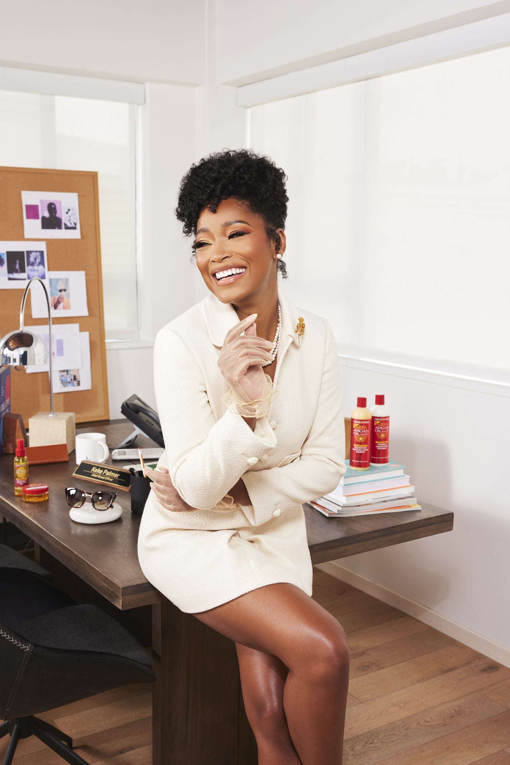 Keke Palmer is the new brand director of Creme Of Nature