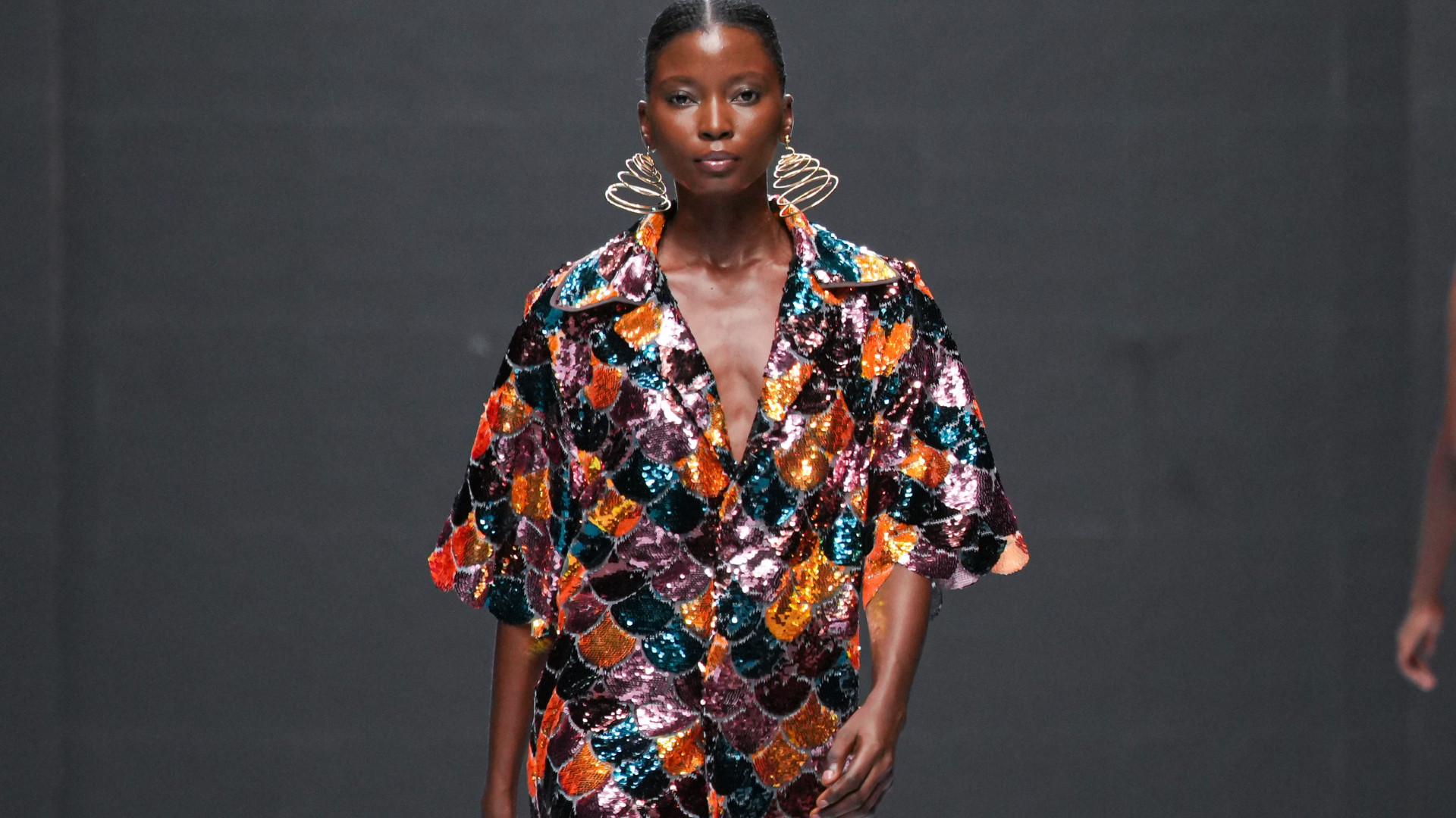 All The Trends At Lagos Fashion Week: Bubble Hems, Bold Metallics, And Kitschy Florals