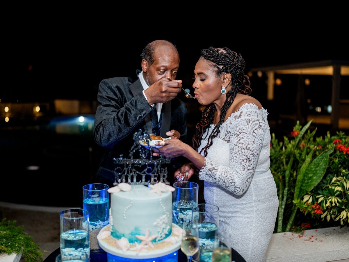 Bridal Bliss: Kim And Arthur Take Their Love Beneath The Waves In A Historic Underwater Wedding In Grenada