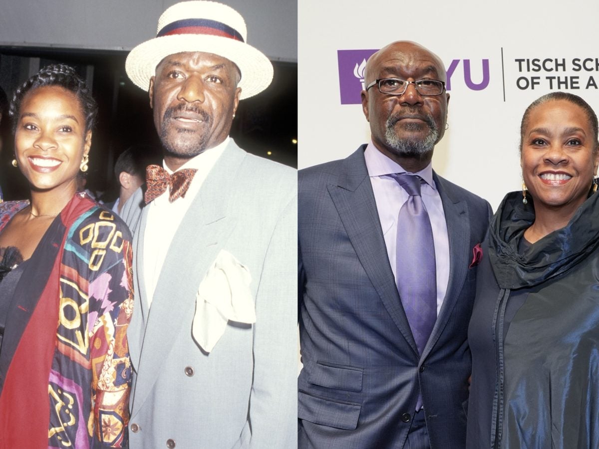 15 Photos Of Delroy Lindo And Wife Nashormeh's Love Over The Years