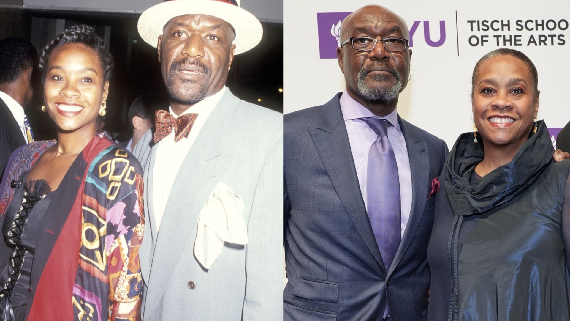 15 Photos Of Delroy Lindo And Wife Nashormeh's Love Over The Years