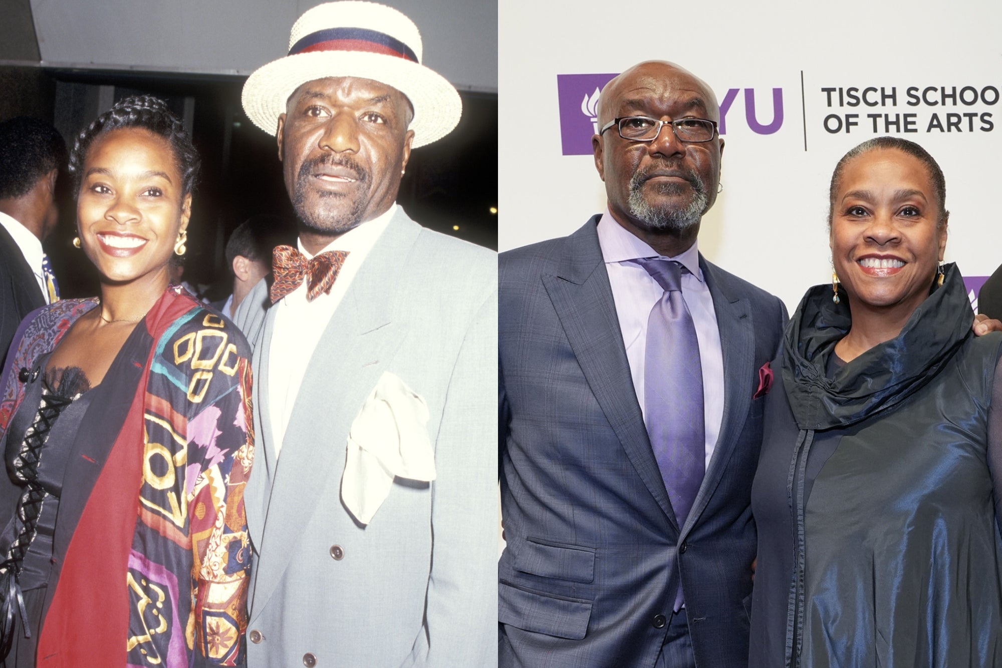 15 Photos Of Delroy Lindo And Wife Nashormeh's Love Over The Years