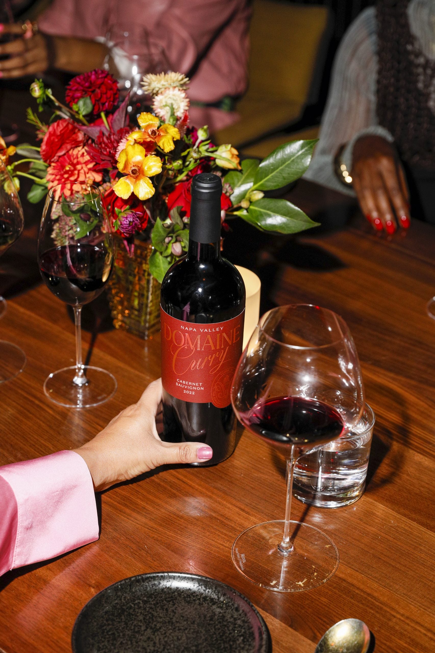 Let’s Toast: We Had Dinner With Sydel And Ayesha Curry To Try Out Their Luxury Domaine Curry Wine