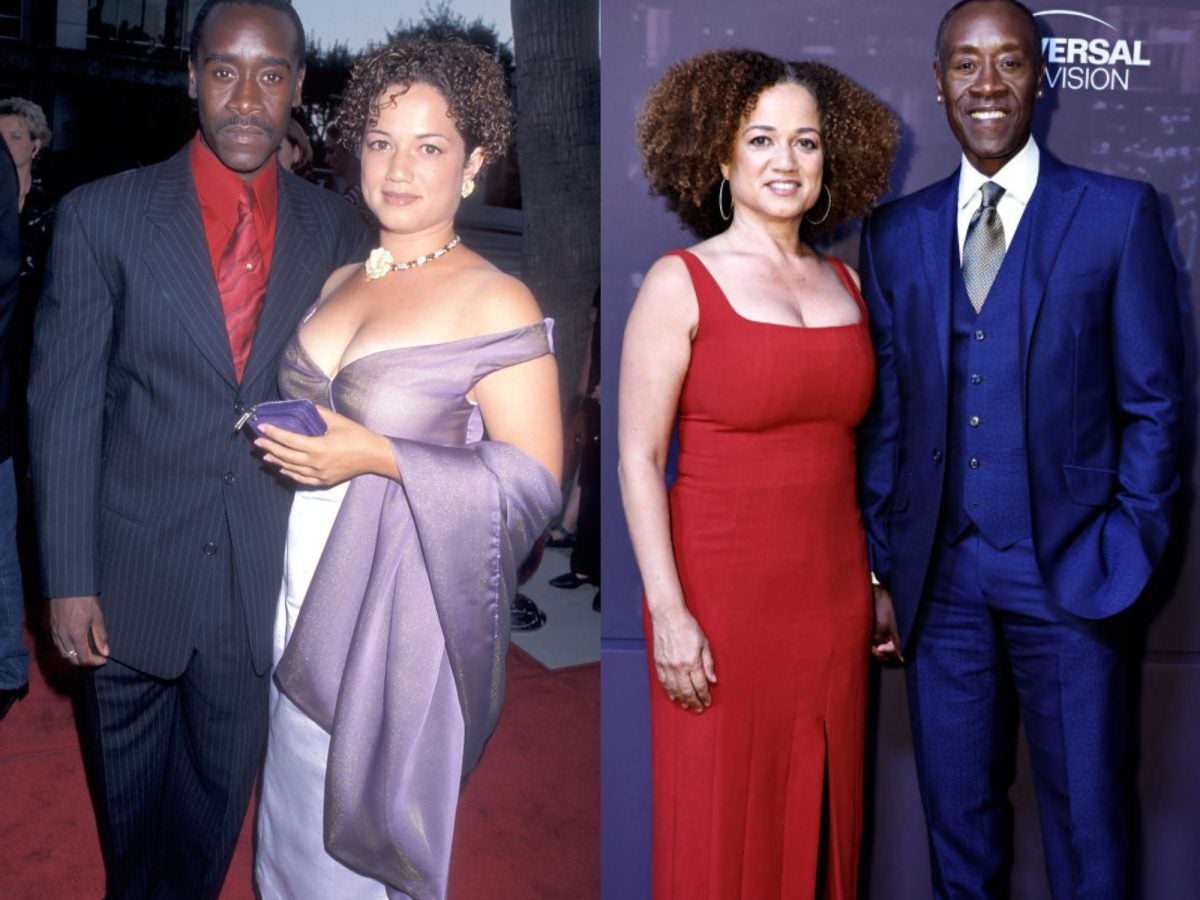 21 Photos Of Don Cheadle And Bridgid Coulter's Love Over The Years