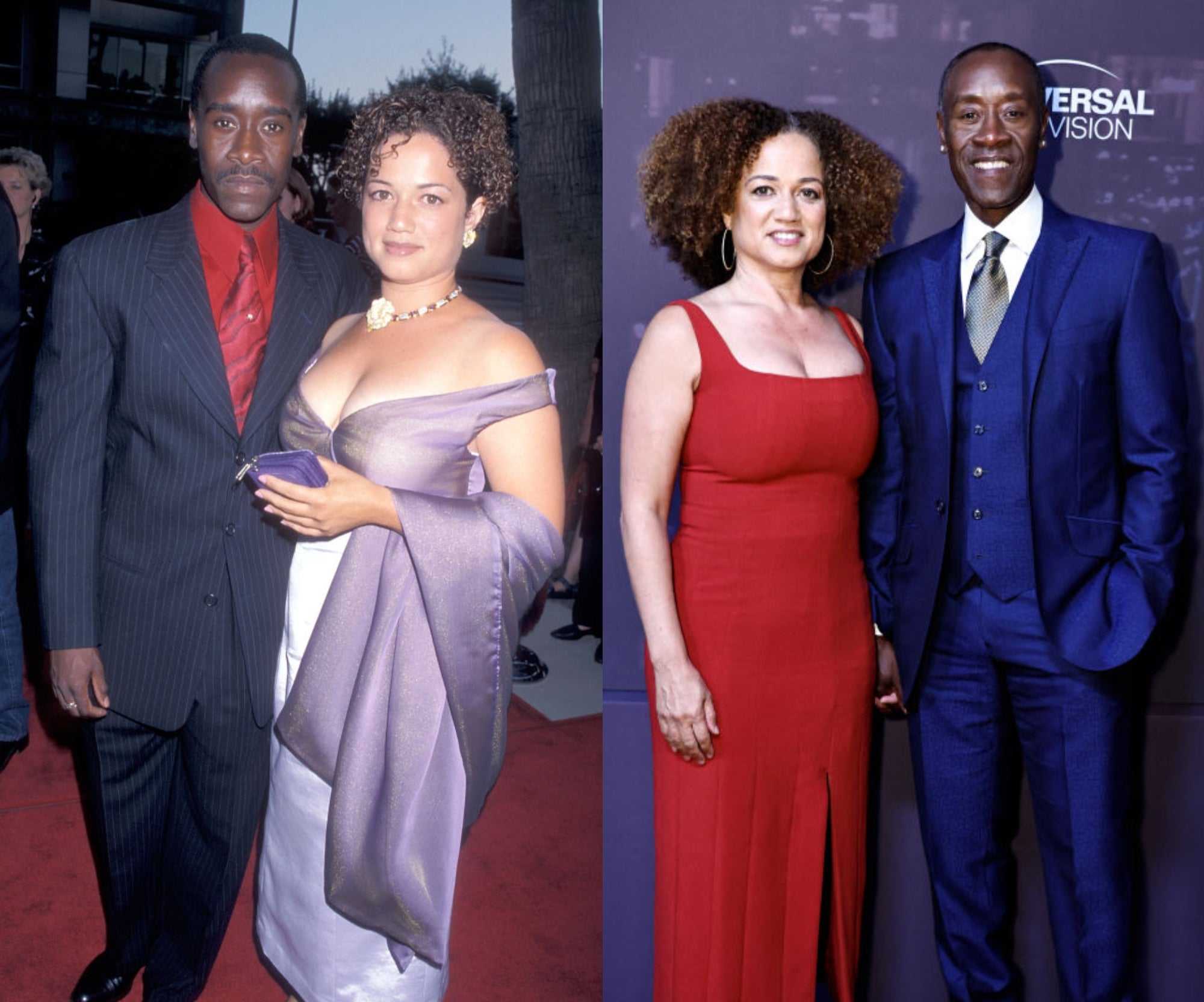 21 Photos Of Don Cheadle And Bridgid Coulter's Love Over The Years