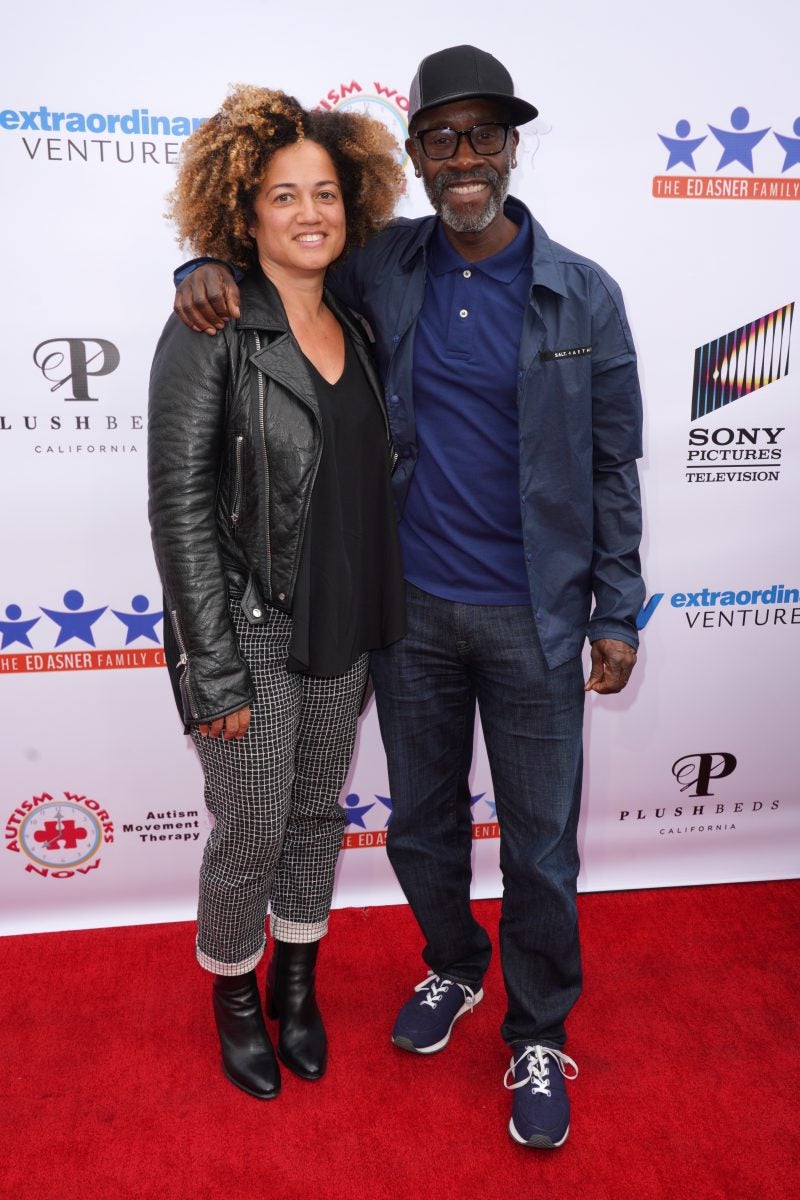 21 Photos Of Don Cheadle And Bridgid Coulter's Love Over The Years