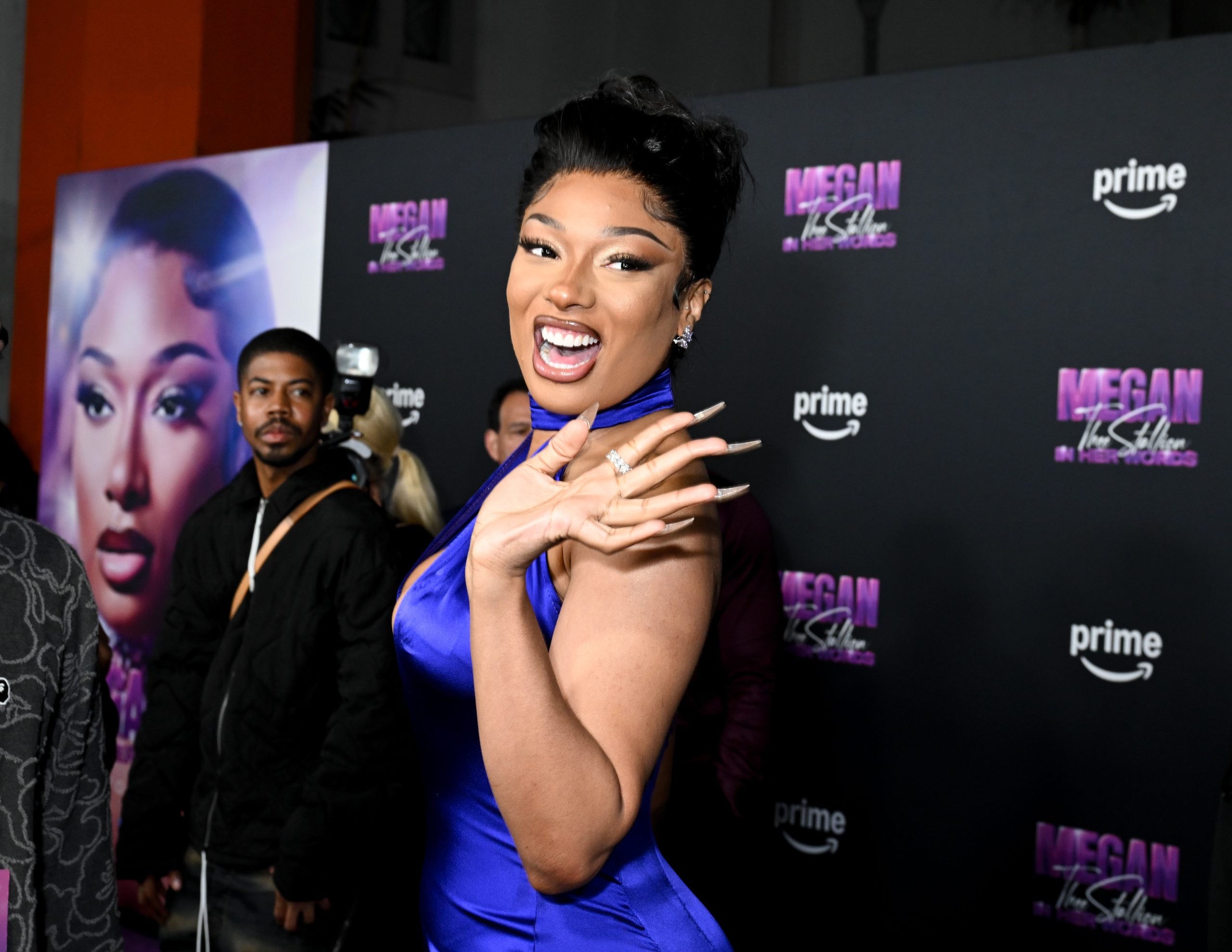 Megan Thee Stallion Rocked Elegant Updo For Film Premiere