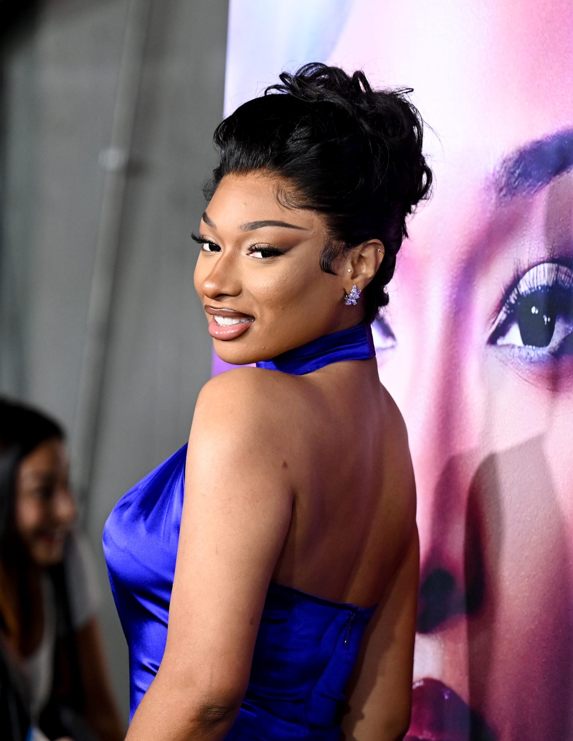 Megan Thee Stallion Rocked Elegant Updo For Film Premiere