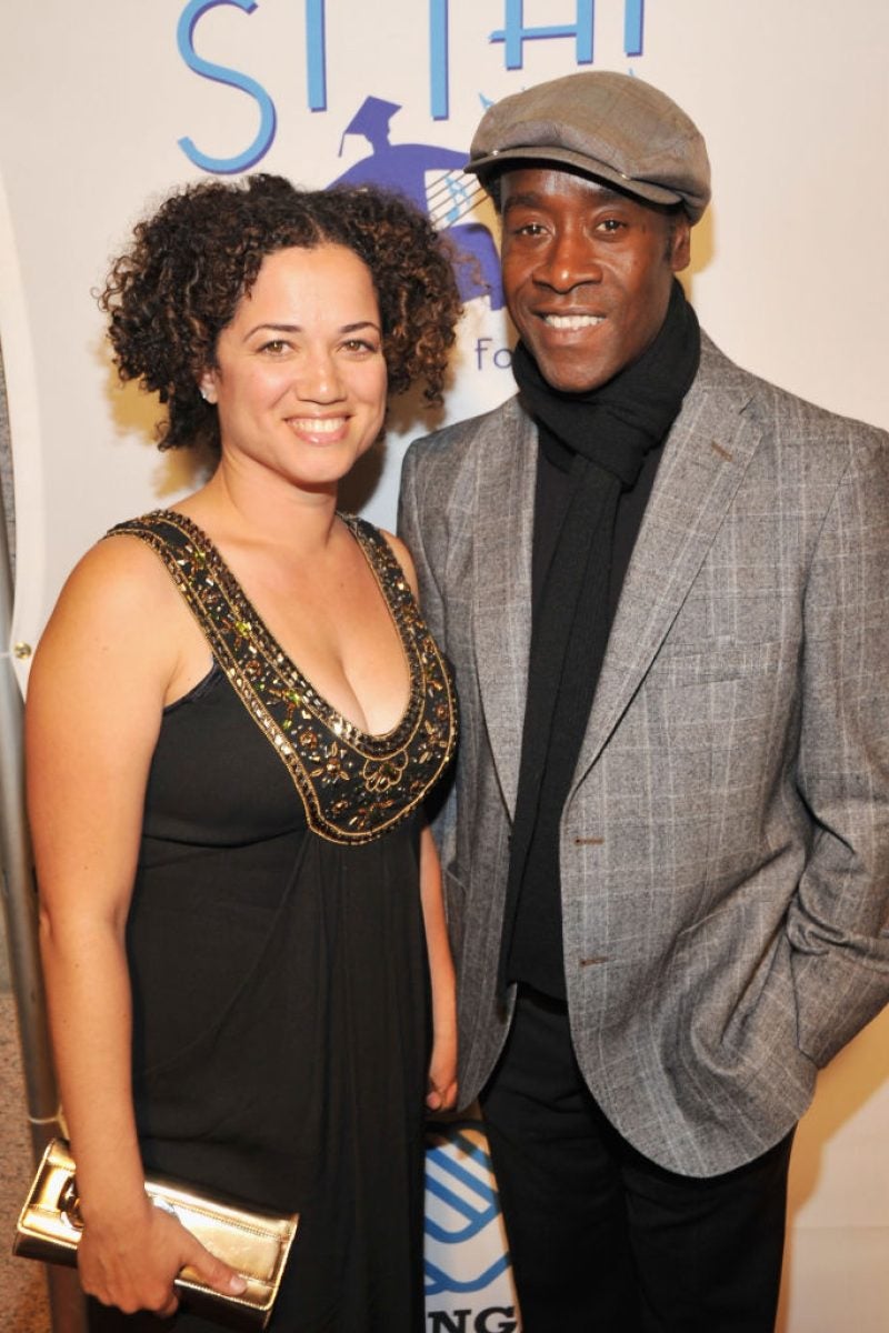 21 Photos Of Don Cheadle And Bridgid Coulter's Love Over The Years