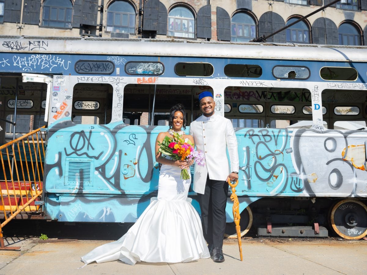 Bridal Bliss: Inside Tara And Ofo's Brooklyn Bash