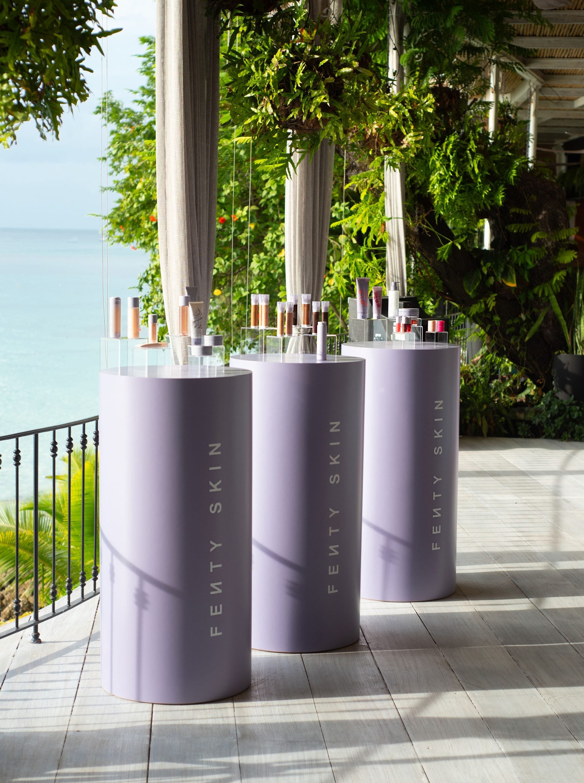 Fenty Beauty celebrates its expansion into the Caribbean with a launch event in Barbados