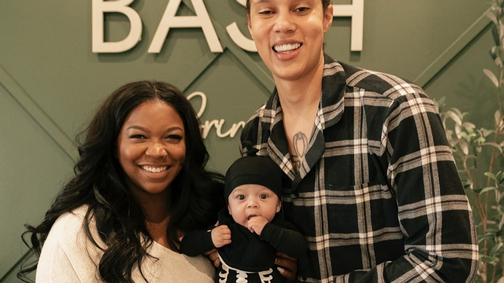 Brittney Griner And Wife Cherelle Share First Photo Of Their Baby Boy