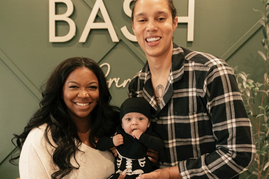 Brittney Griner And Wife Cherelle Share First Photo Of Their Baby Boy