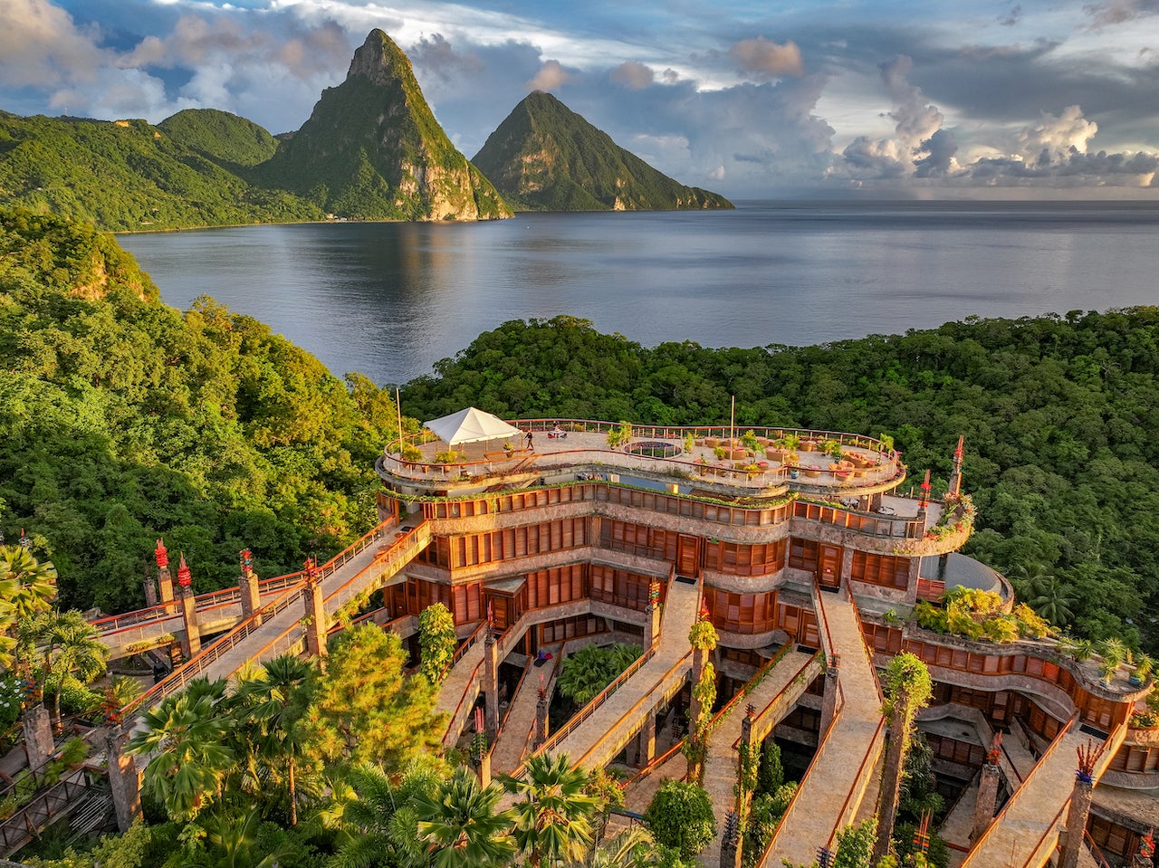 Heaven Has No Walls: Inside St. Lucia's Jade Mountain Resort