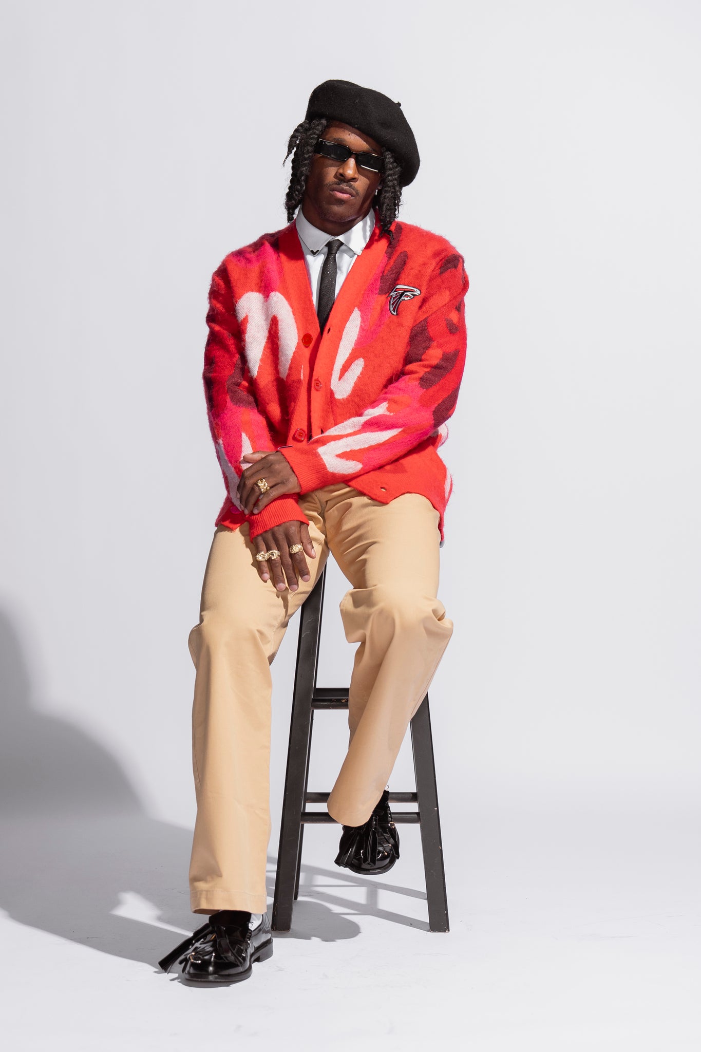 Tobi Egberongbe Of Mifland On  Atlanta Falcons Capsule Collection