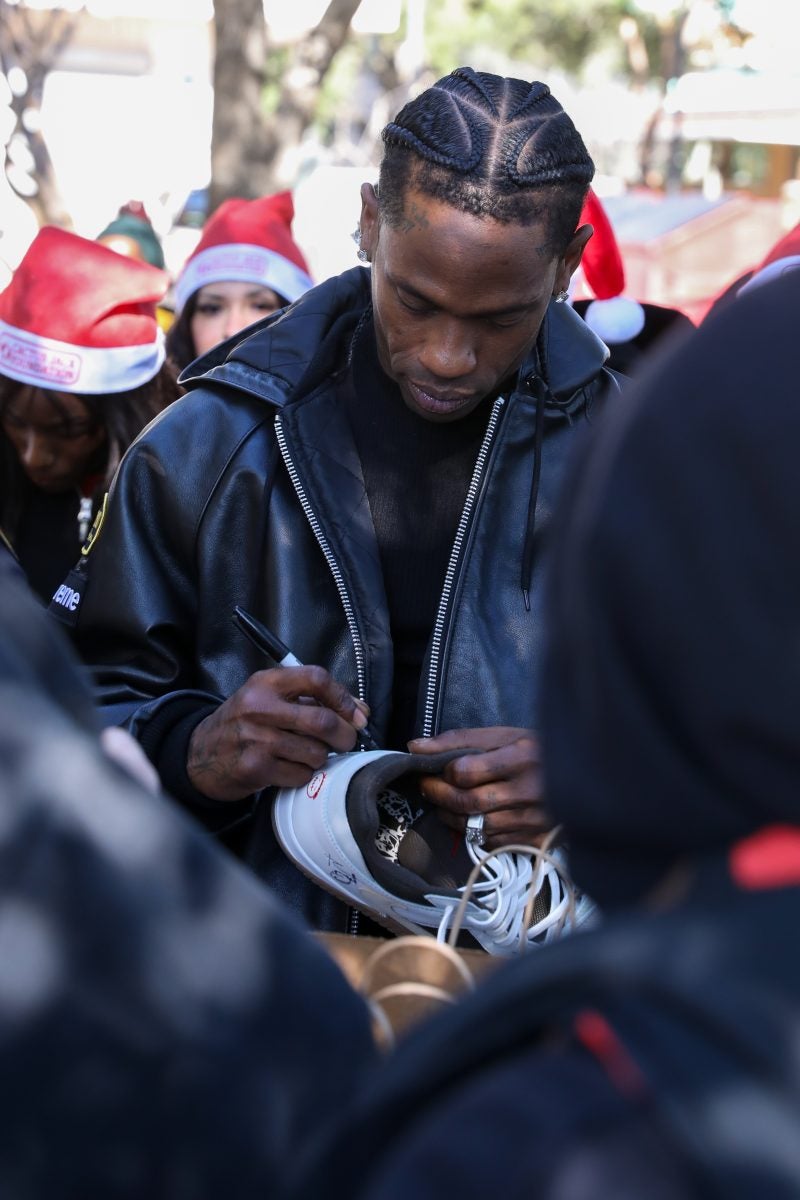 Scenes From Travis Scott’s Winter Wonderland: A Celebration Of Giving