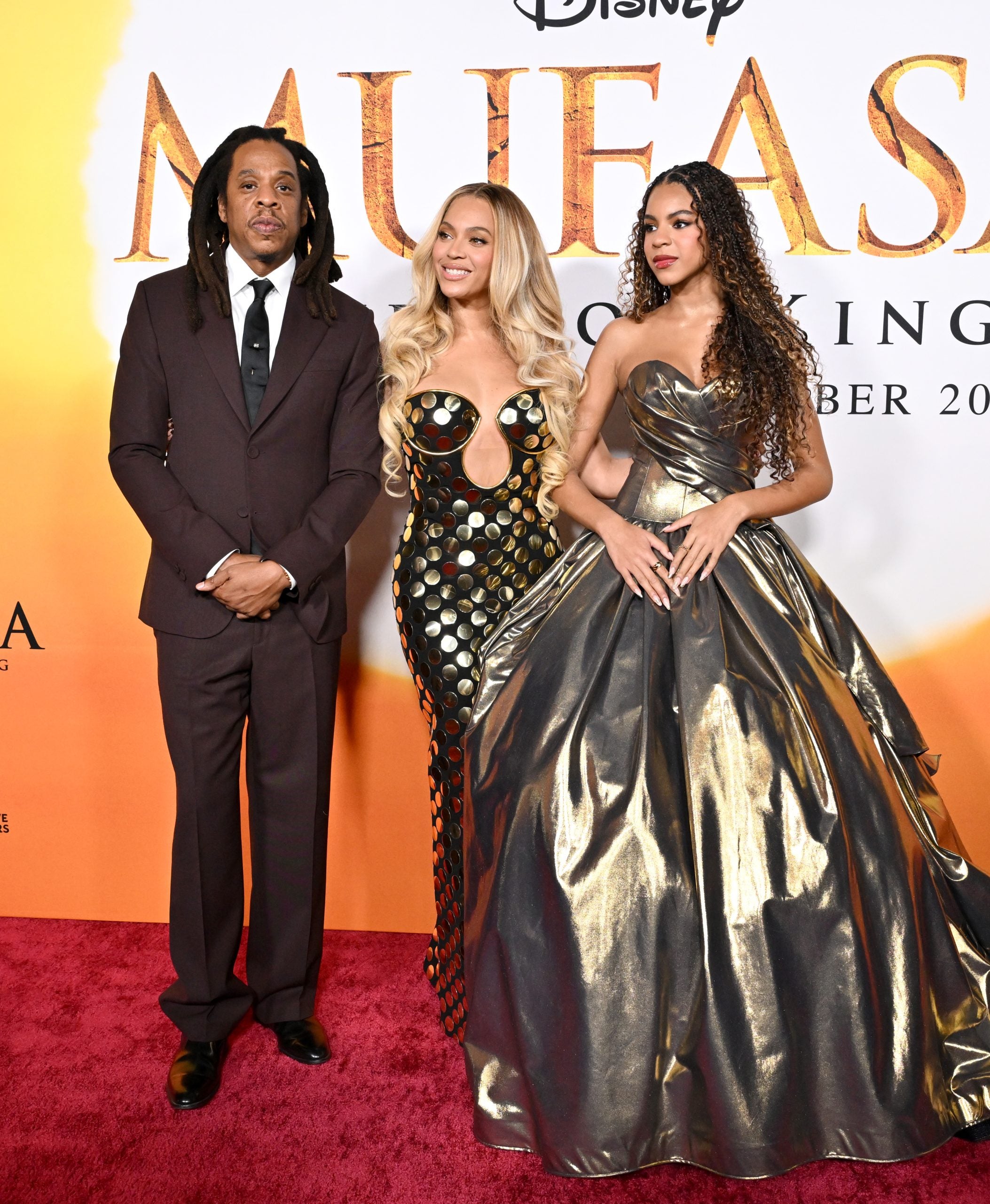 It’s A Family Affair! Beyoncé, Jay-Z, Blue Ivy, And Tina Knowles Attend ‘Mufasa: The Lion King’ Premiere