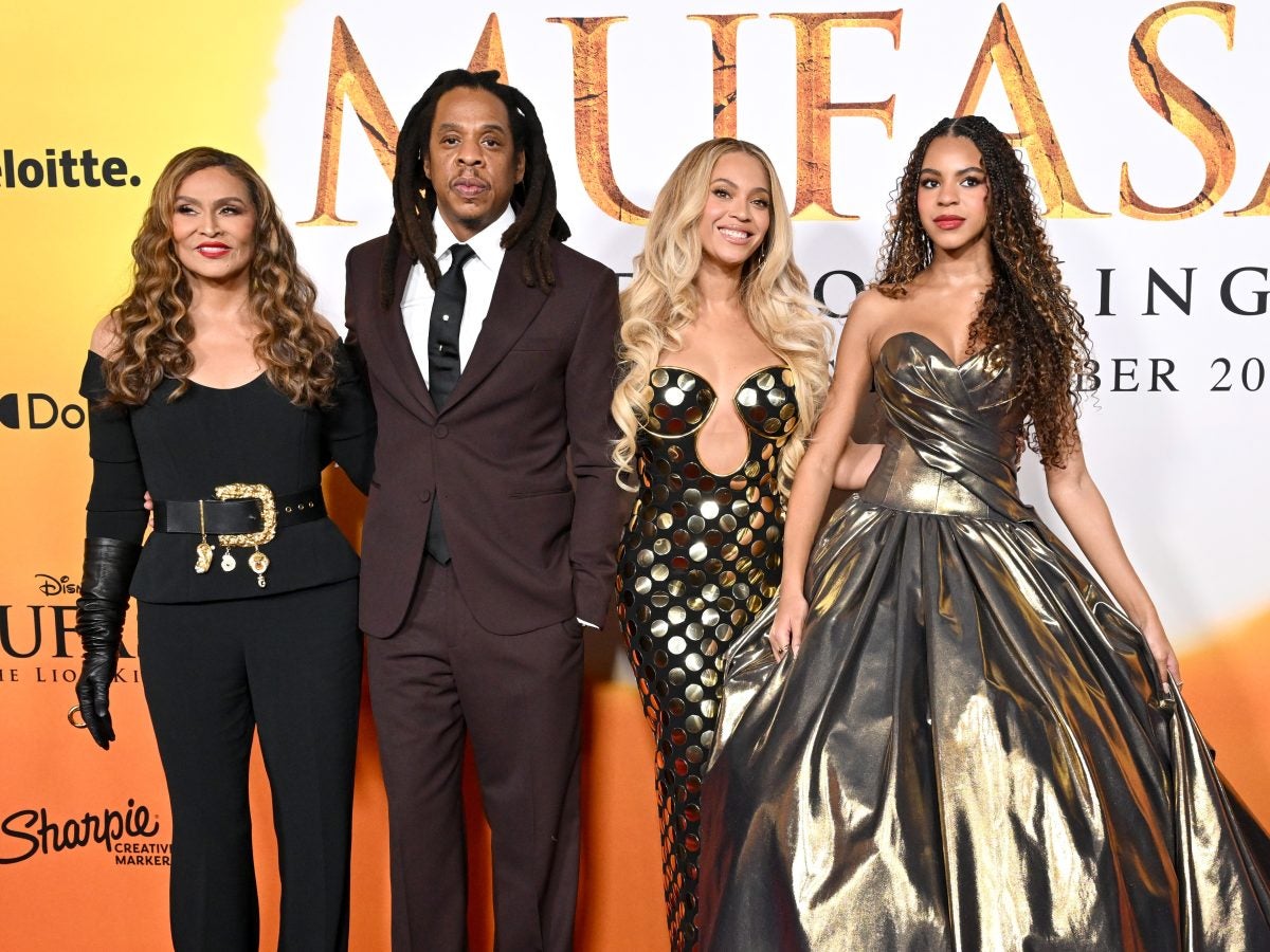 It’s A Family Affair! Beyoncé, Jay-Z, Blue Ivy, And Tina Knowles Attend ‘Mufasa: The Lion King’ Premiere