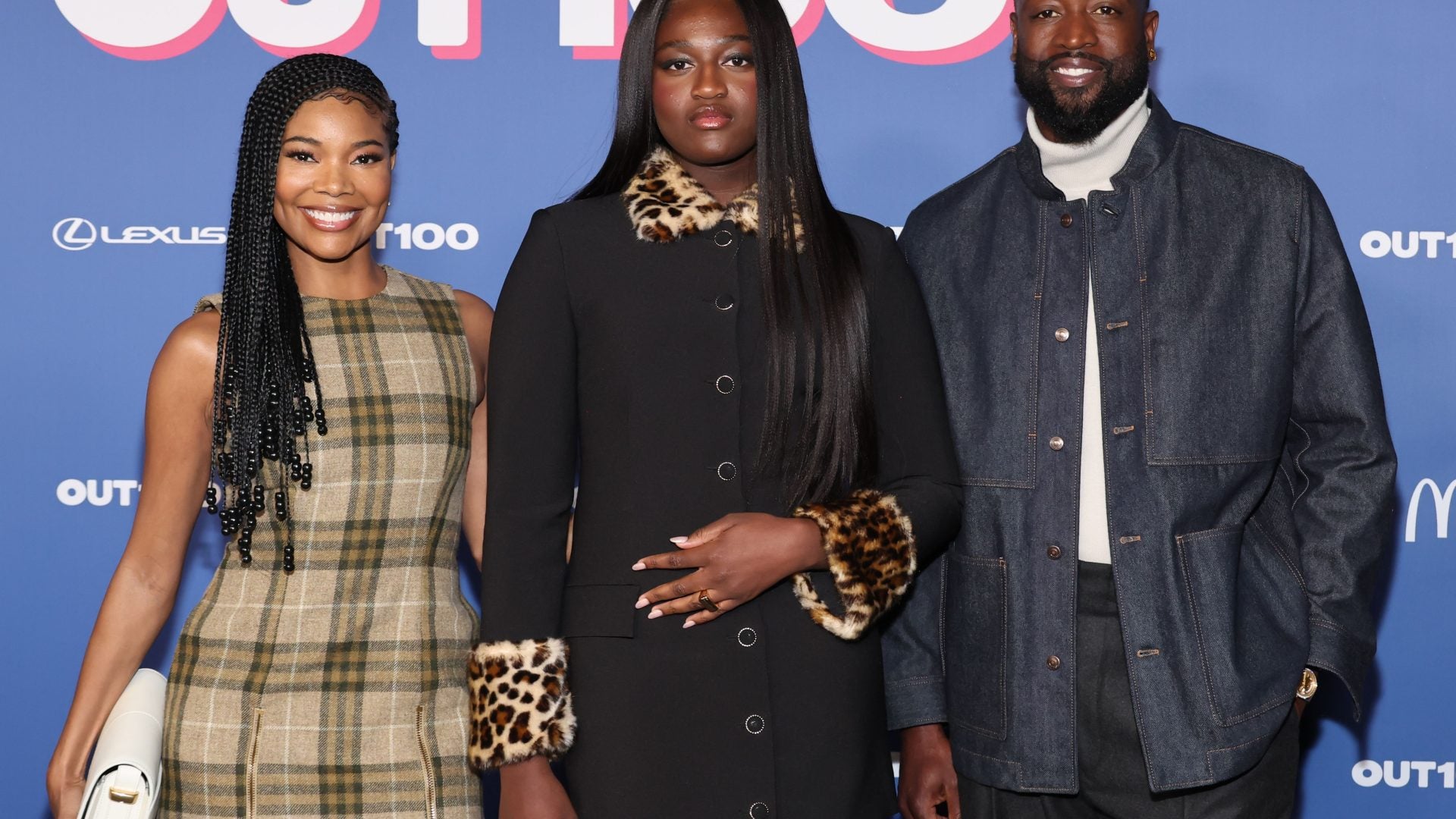 Zaya Wade Was Honored At Out100 And Dwyane Wade And Gabrielle Union Were Right By Her Side