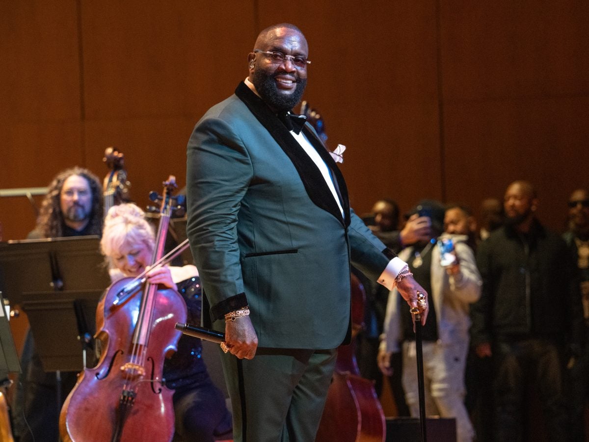 Rick Ross Blends Luxury And Lyricism At The Atlanta Symphony Hall