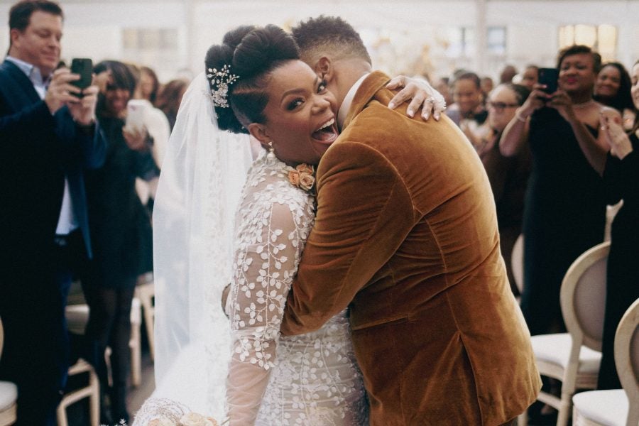 Exclusive: Yvette Nicole Brown Marries Anthony Davis, Says 'Delay Is Not Denial' In Finding Love After 50