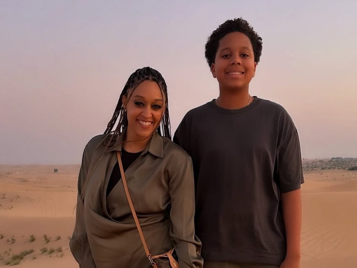 Tia Mowry And Her Son Spend Quality Time Vacationing In Abu Dhabi