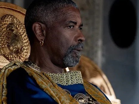 In 'Gladiator 2' Denzel Washington Is The Murderous Macrinus Who Seeks Reclamation Over The Powers That Be