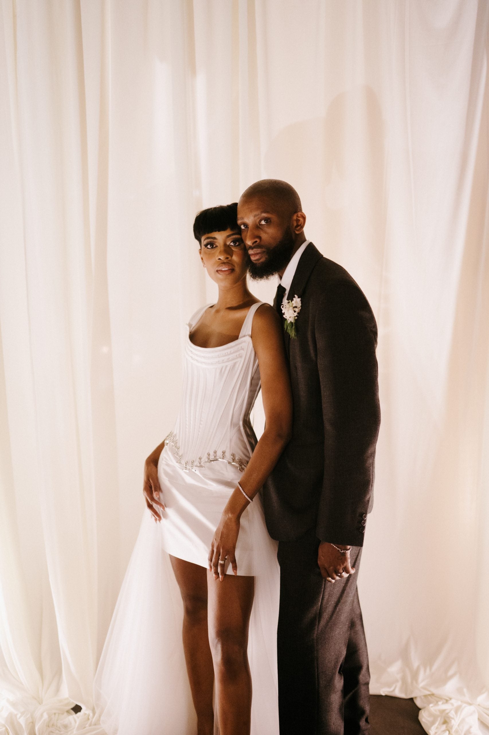 Bridal Bliss: Asiah And Gerald Make A Stunning Case For A Day-After Portrait Session