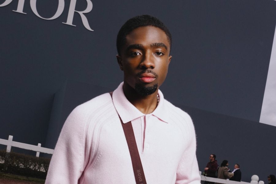 Get Ready with Caleb McLaughlin For The Dior Men’s  Show