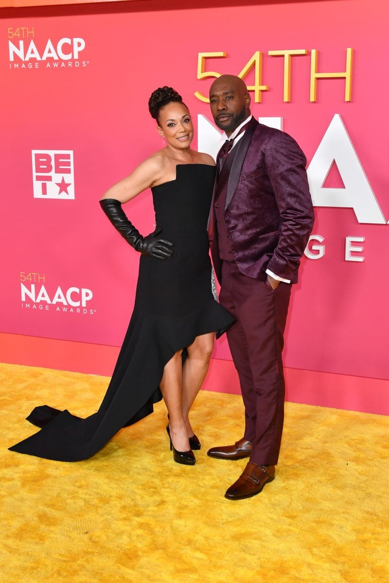 23 Sweet Photos Of Morris Chestnut And Pam Byse Over The Years