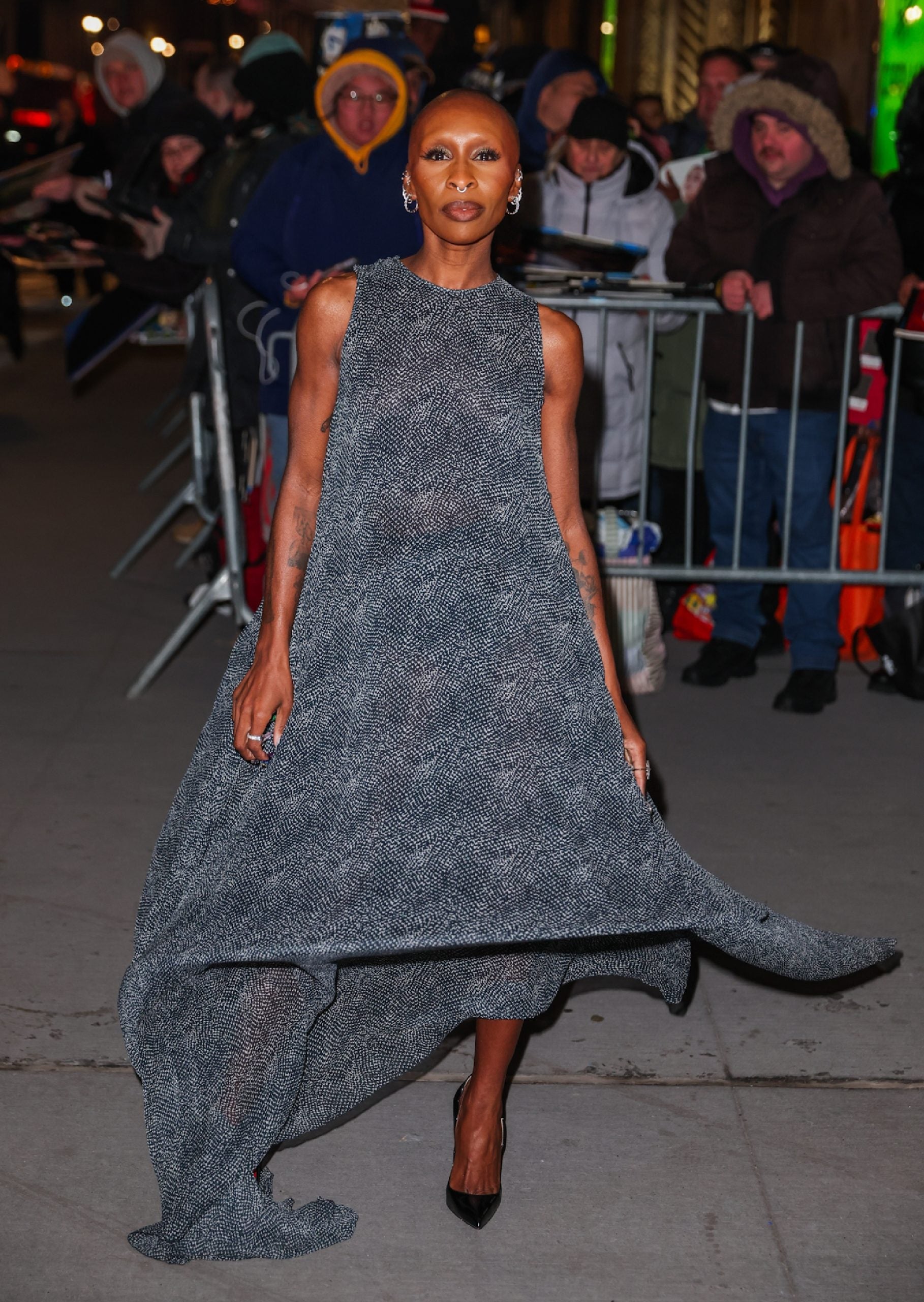 Cynthia Erivo Takes A Loewe Gown For A Spin