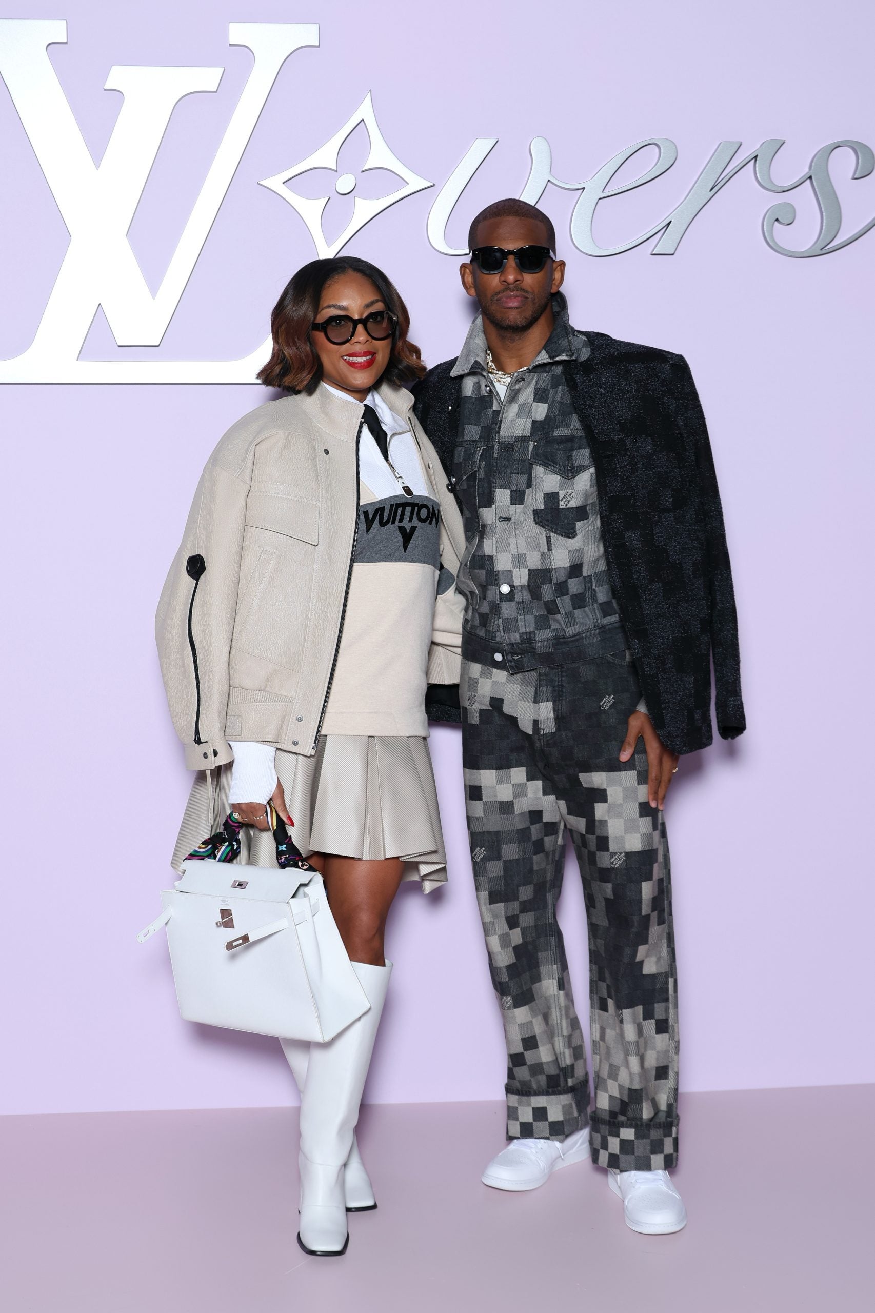 Black Celebrity Couples Shine At Louis Vuitton Menswear Show During Paris Fashion Week