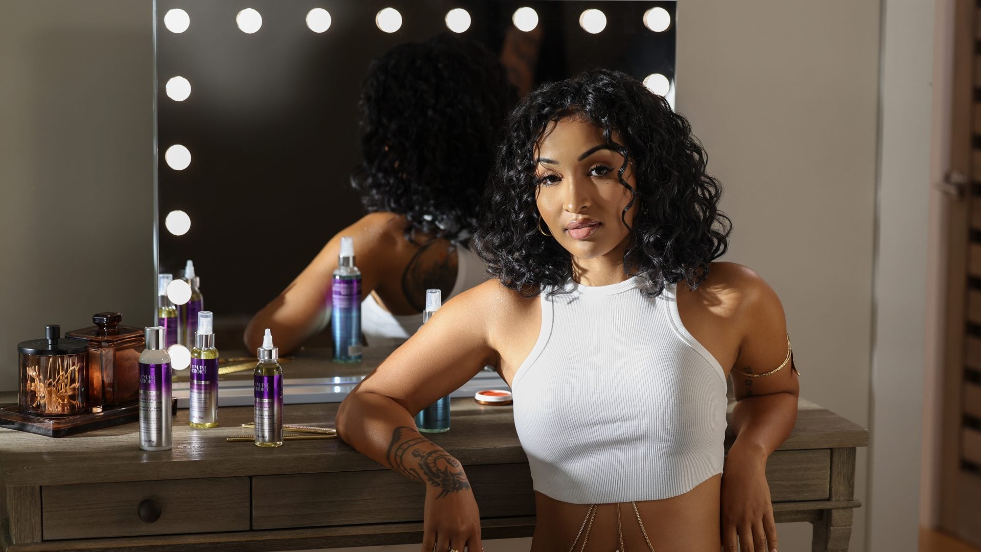 Shenseea Embraces Her Curls With The Mane Choice Partnership