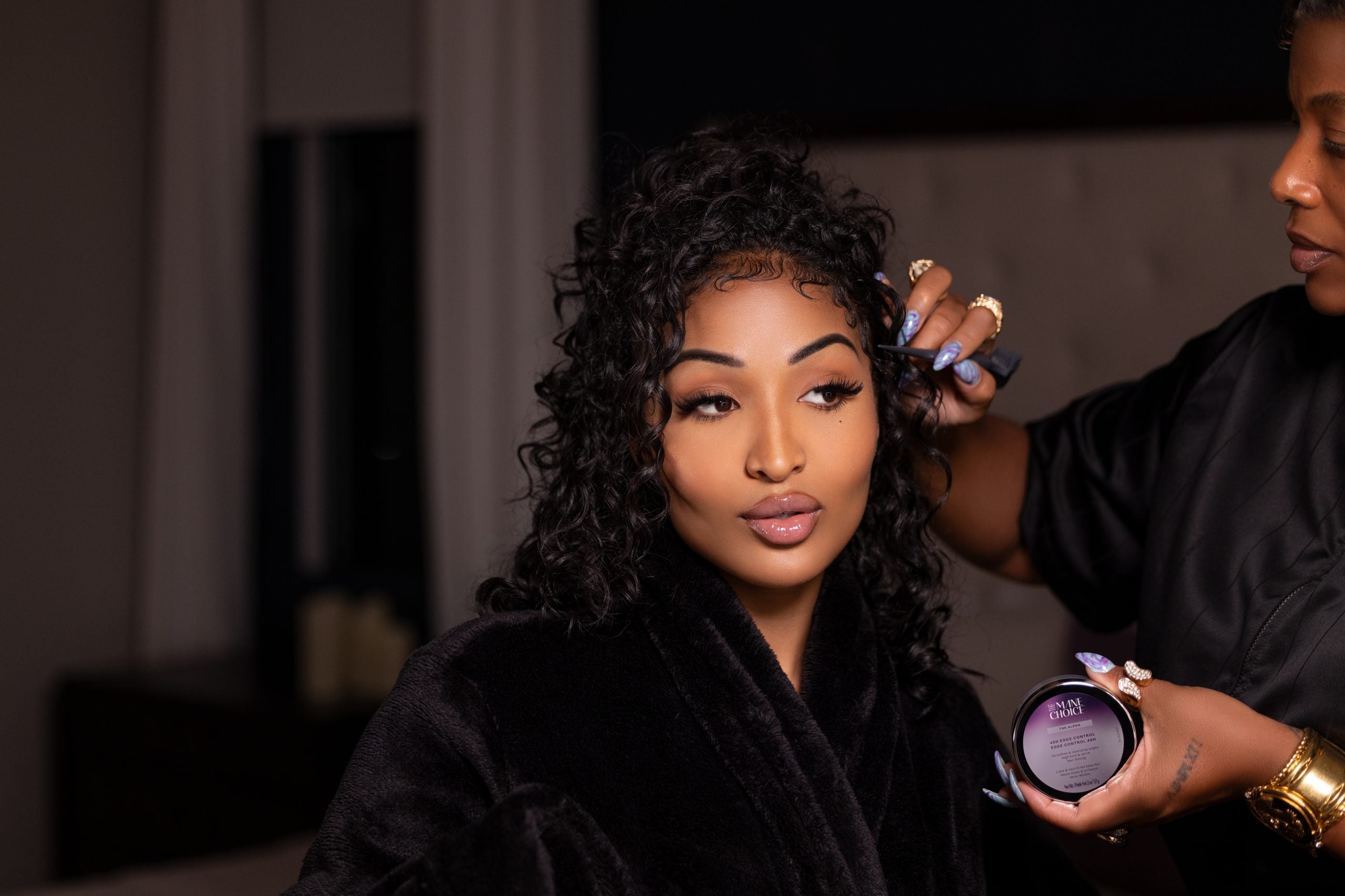 Shenseea Embraces Her Curls With The Mane Choice Partnership