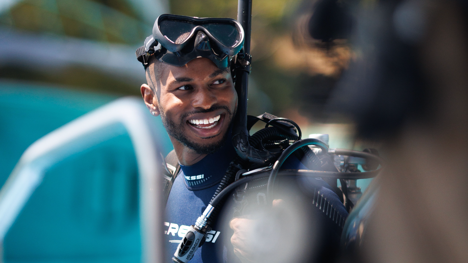 Black Man Sets Scuba Diving World Record