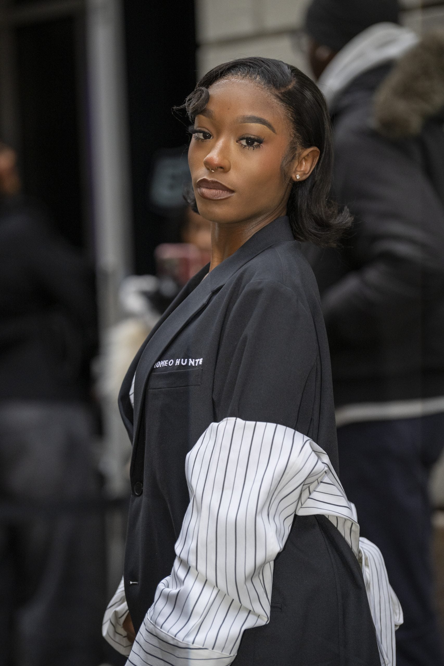 The Best Beauty Street Style Looks From NYFW FW25 Day 6