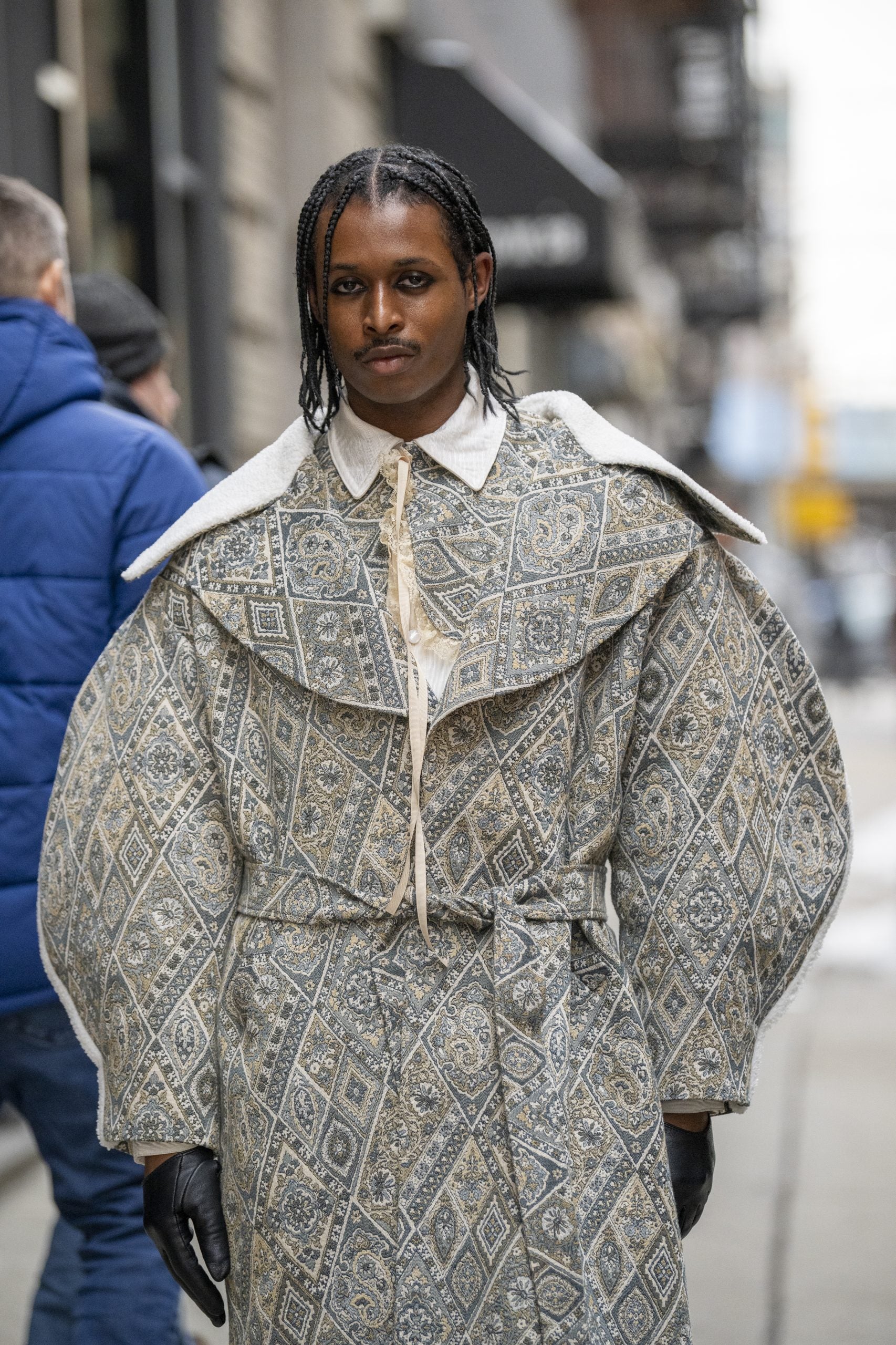 The Best Beauty Street Style Looks From NYFW FW25 Day 6