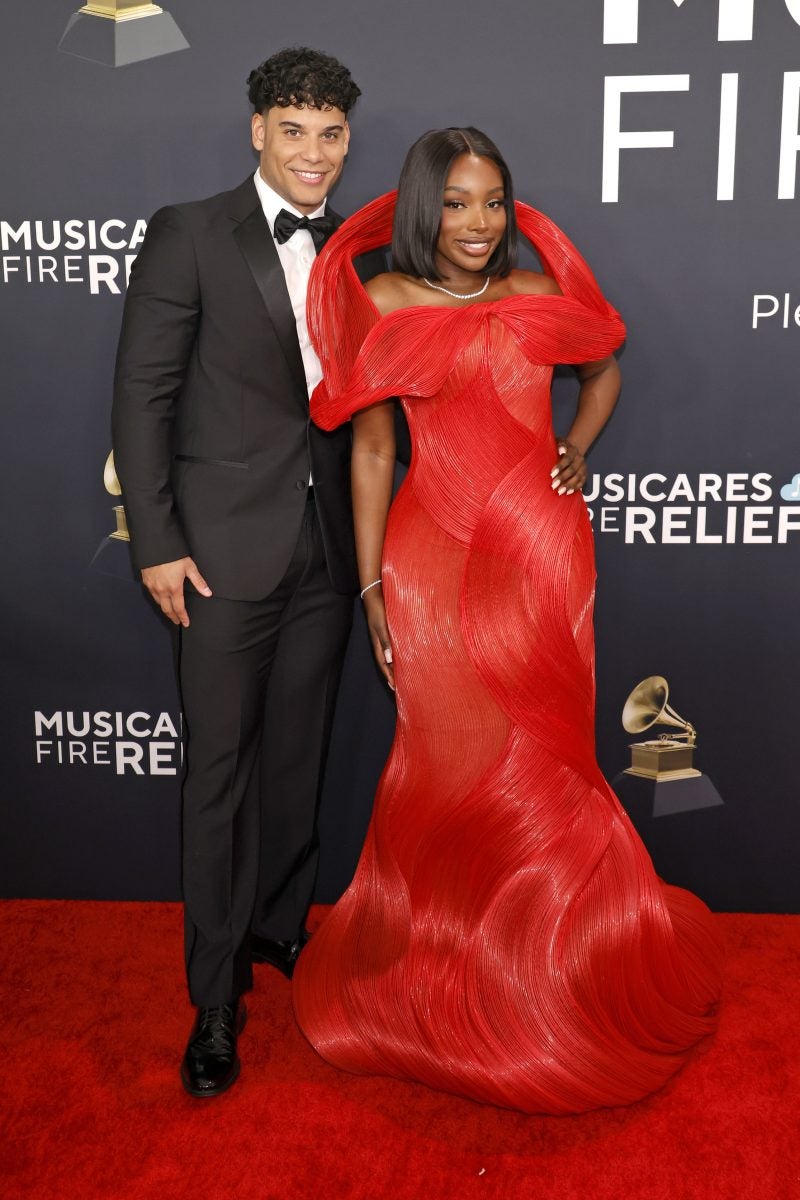 Black celebrity couples steal the spotlight light in 2025 grammys